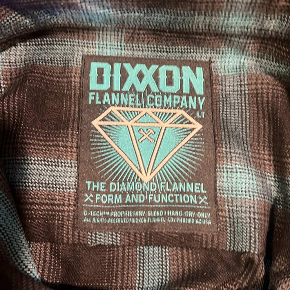 Dixxon “The Diamond” flannel size LT - Picture 3 of 3